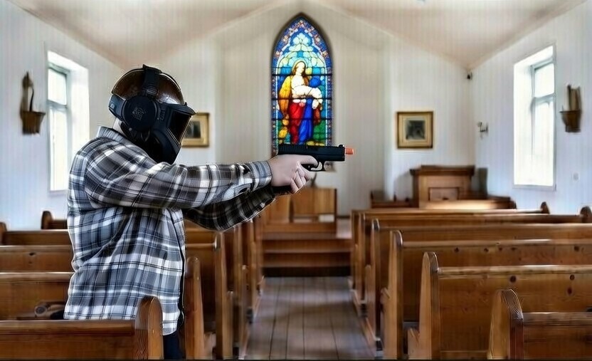 Church security practice scenario in a small church